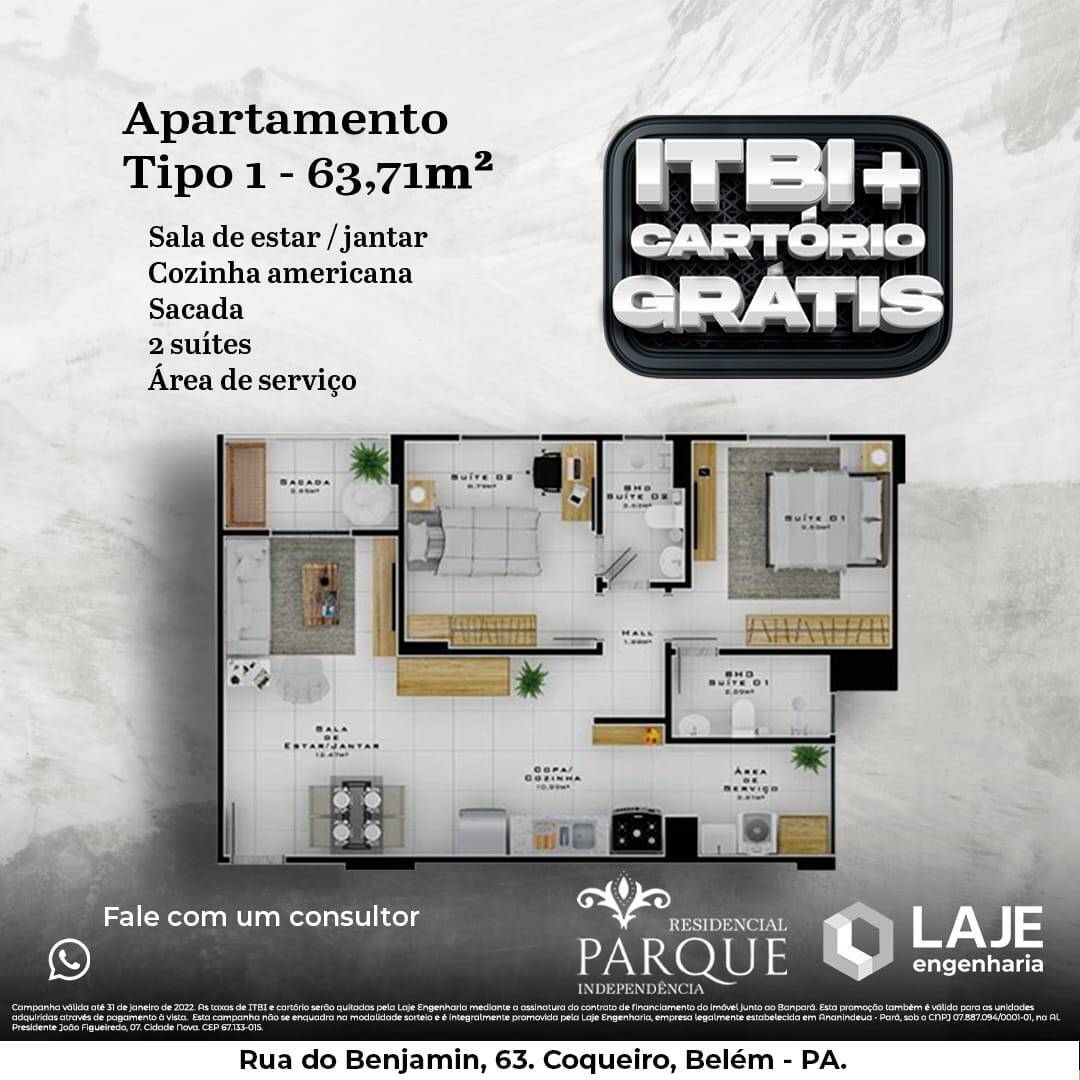 Apartamento, 2 quartos, 63 m² - Foto 22