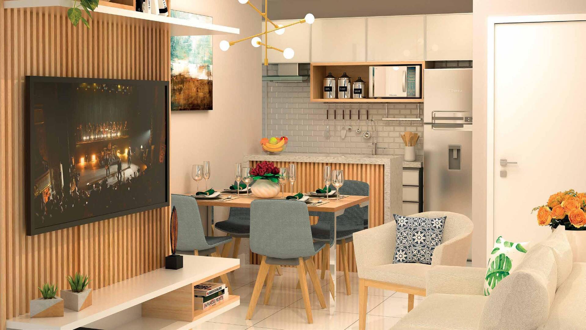 Apartamento, 2 quartos, 49 m² - Foto 2