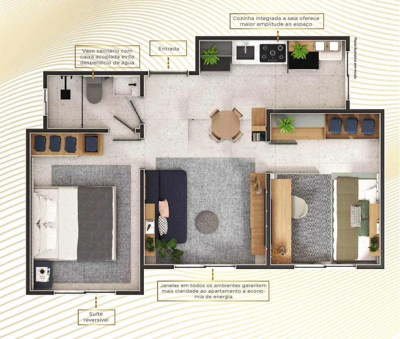 Apartamento, 2 quartos, 41 m² - Foto 10