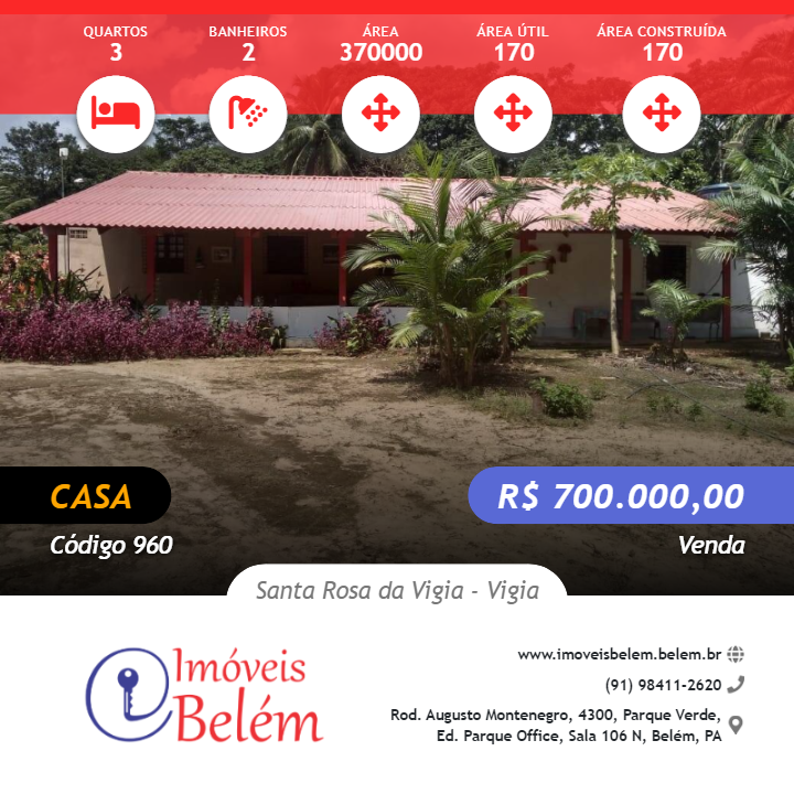 Casa, 3 quartos, 170 m² - Foto 1