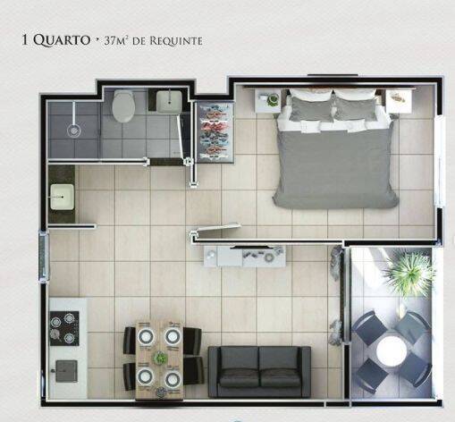 Apartamento, 1 quarto, 37 m² - Foto 20