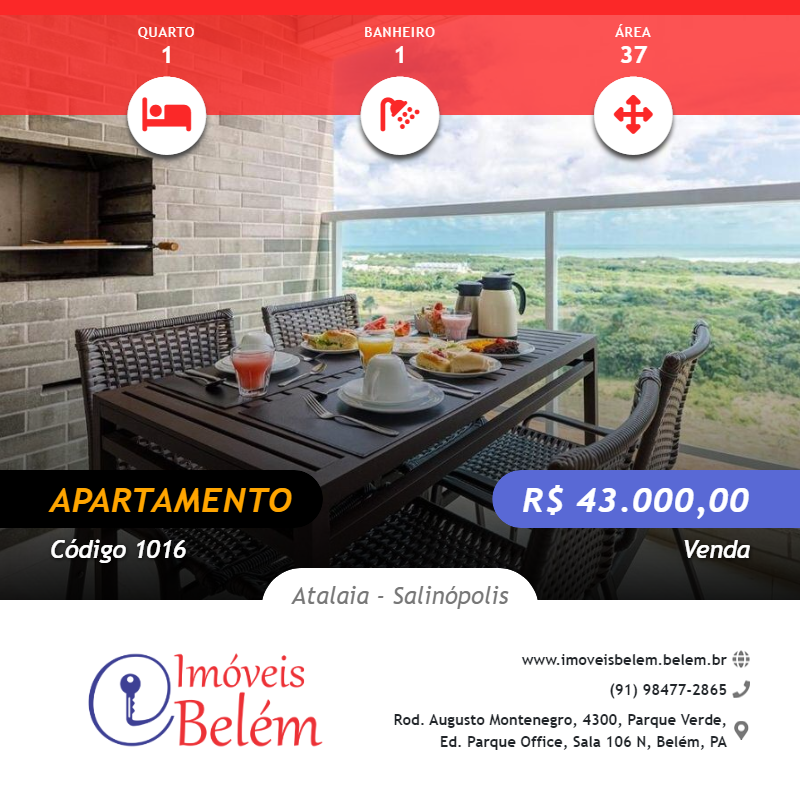 Apartamento, 1 quarto, 37 m² - Foto 1