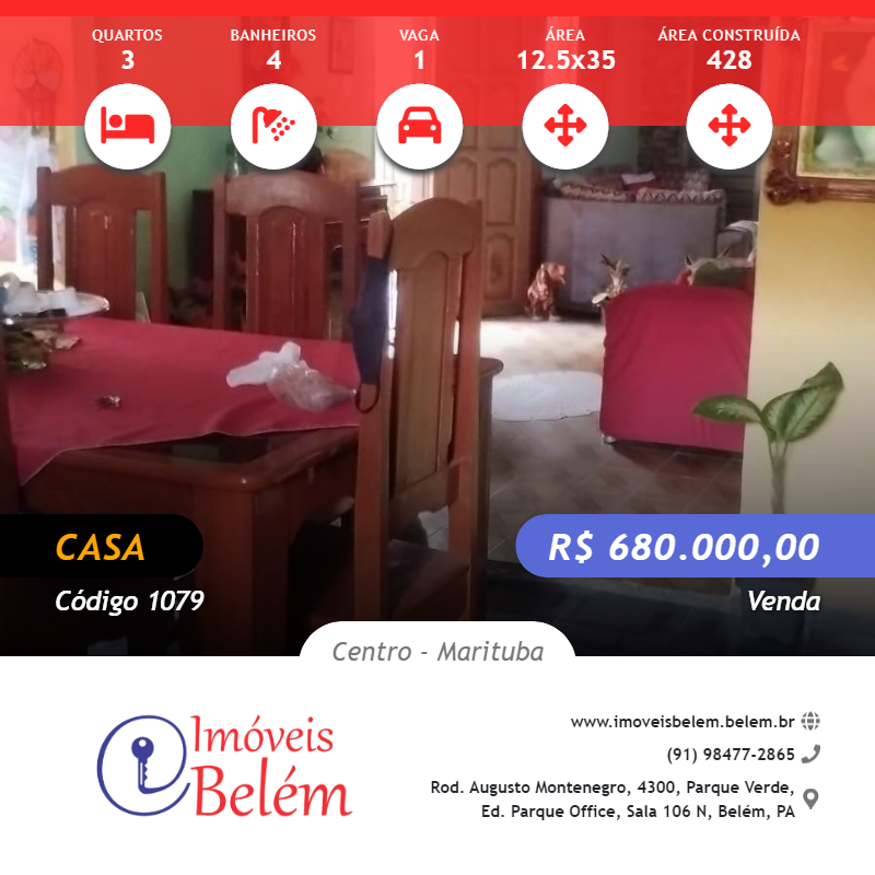 Casa, 3 quartos, 12535 m² - Foto 1