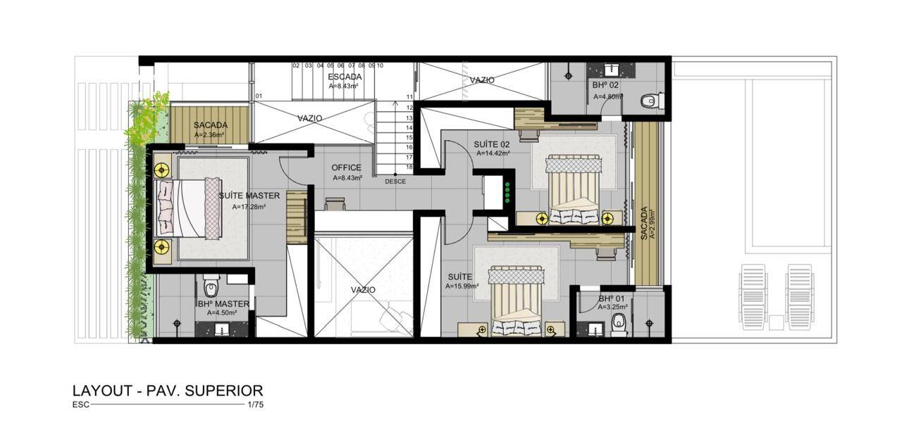 Casa, 3 quartos, 208 m² - Foto 8