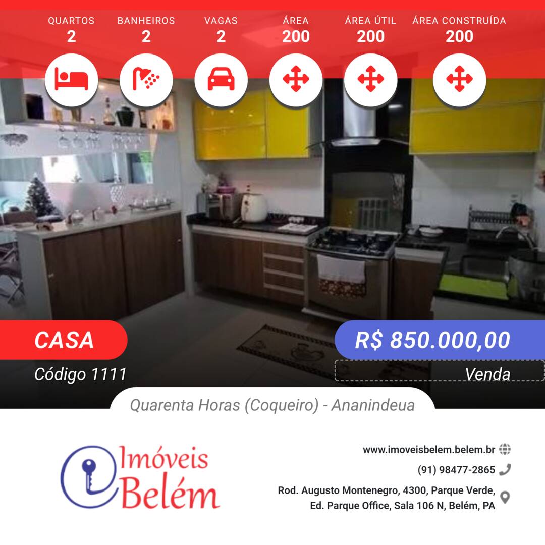 Casa, 2 quartos, 200 m² - Foto 1