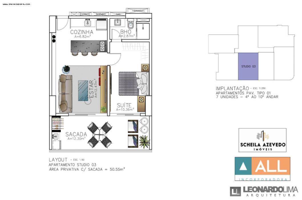 Apartamento, 1 quarto, 40 m² - Foto 33