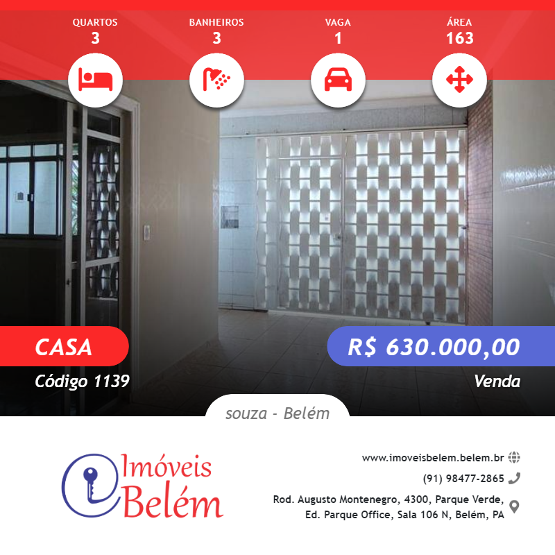 Casa, 3 quartos, 163 m² - Foto 1