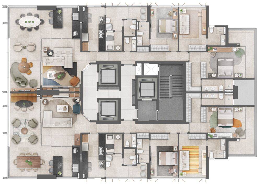 Apartamento, 3 quartos - Foto 57