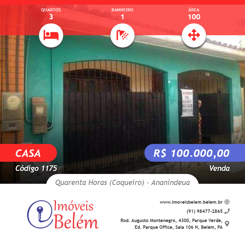 Casa, 3 quartos - Foto 1