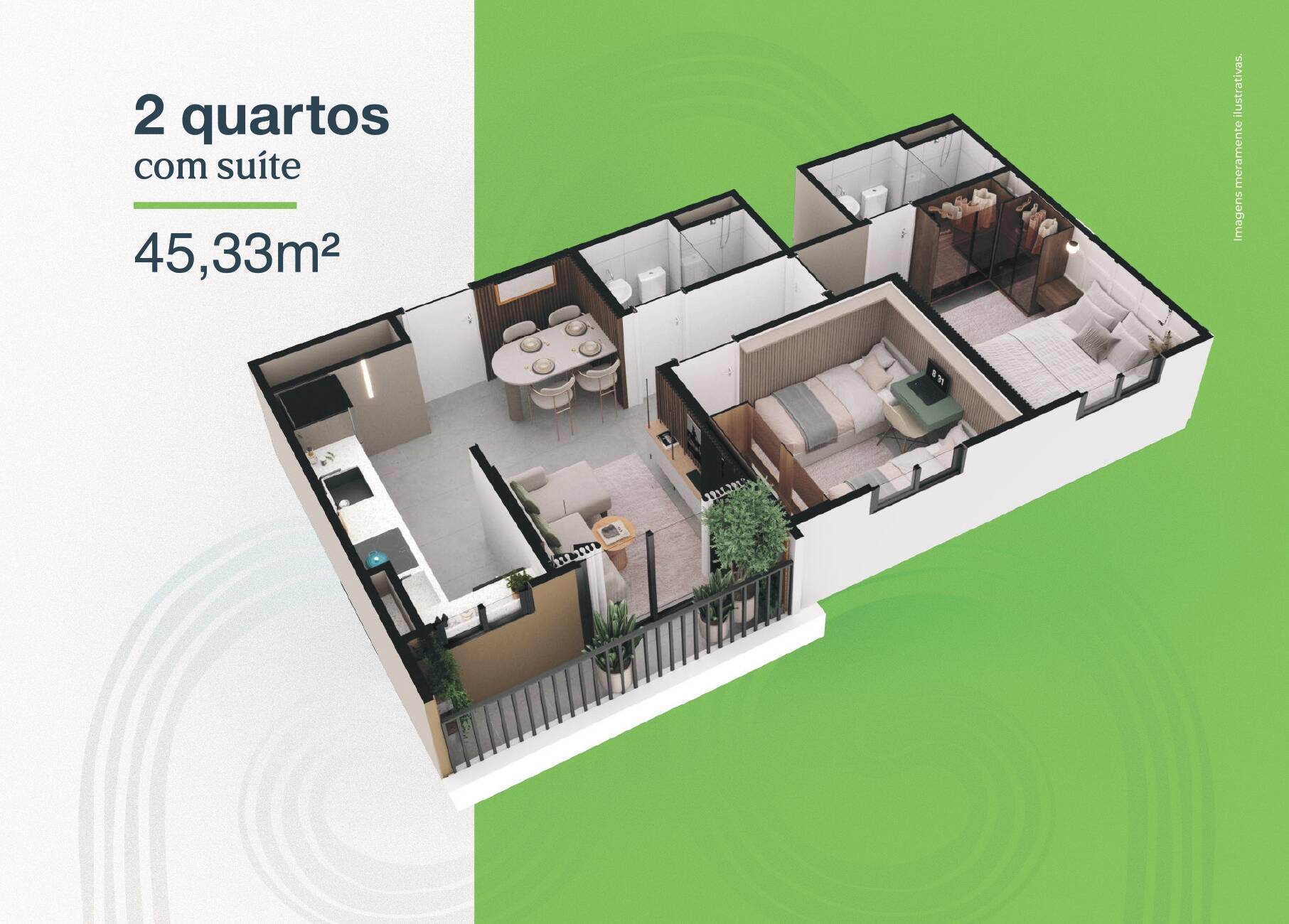 Apartamento, 2 quartos, 45 m² - Foto 22