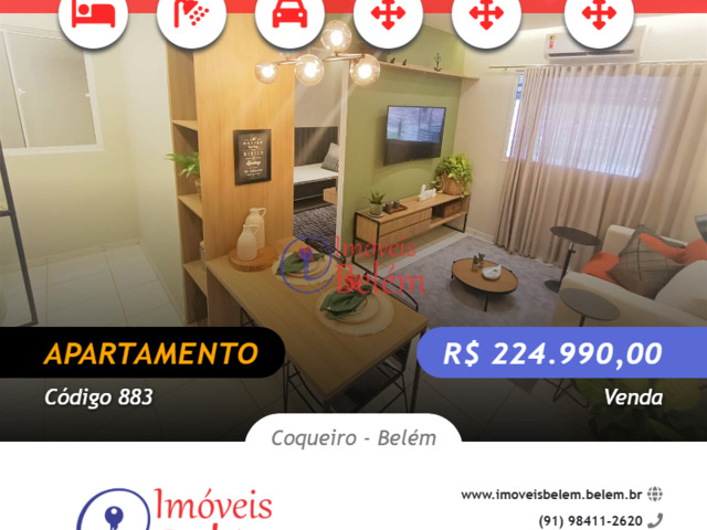 #883 - Apartamento para Venda em Belém - PA - 1