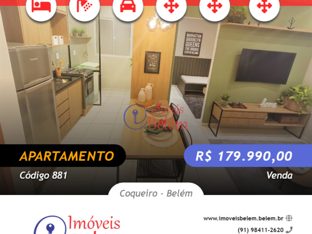 #881 - Apartamento para Venda em Belém - PA - 1