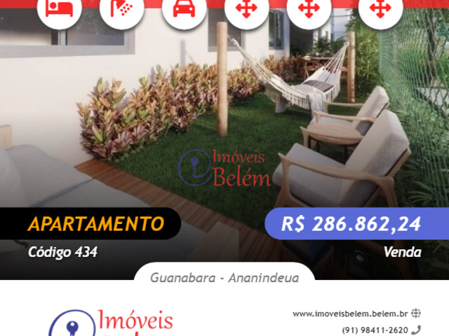 #434 - Apartamento para Venda em Ananindeua - PA - 1