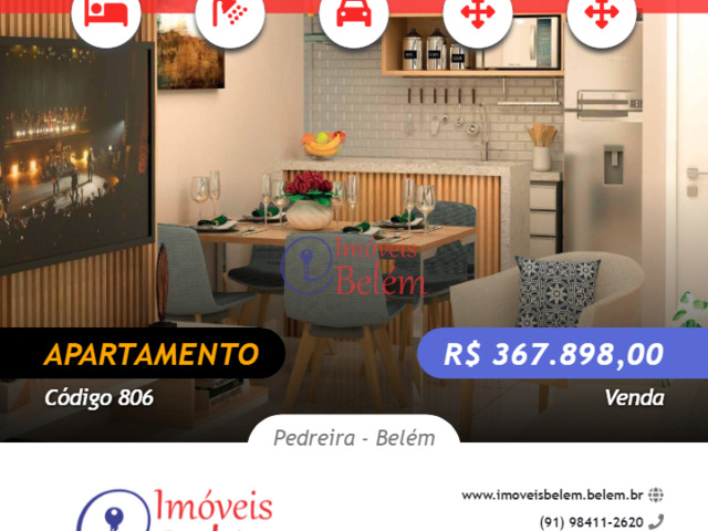 #806 - Apartamento para Venda em Belém - PA - 1