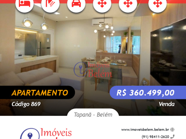 #869 - Apartamento para Venda em Belém - PA - 1