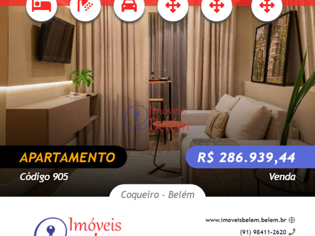 #905 - Apartamento para Venda em Belém - PA - 1