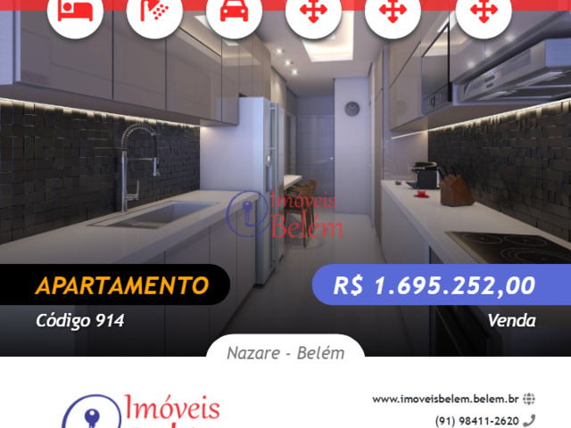 #914 - Apartamento para Venda em Belém - PA - 1