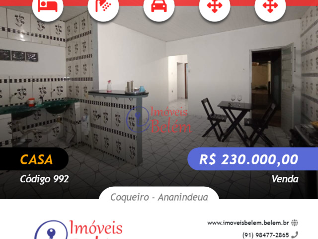 #992 - Casa para Venda em Ananindeua - PA - 1