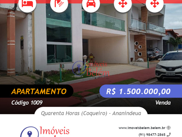 #1009 - Apartamento para Venda em Ananindeua - PA