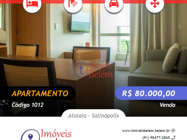 #1012 - Apartamento para Venda em Salinópolis - PA - 1