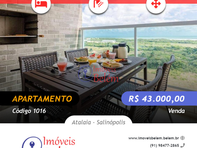 #1016 - Apartamento para Venda em Salinópolis - PA - 1