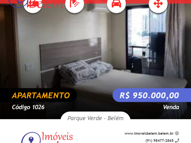 #1026 - Apartamento para Venda em Belém - PA - 3