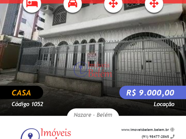 #1052 - Casa para Venda em Belém - PA - 1