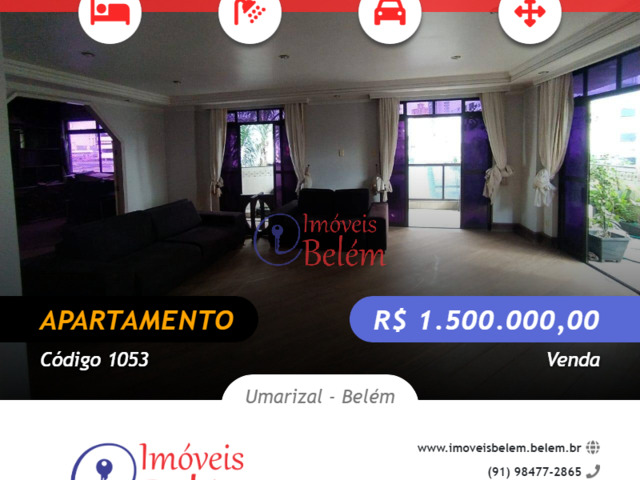 #1053 - Apartamento para Venda em Belém - PA