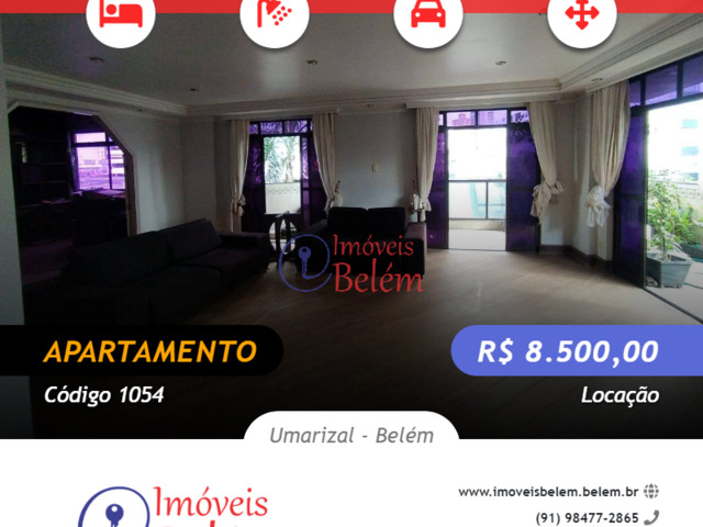 #1054 - Apartamento para Locação em Belém - PA - 1