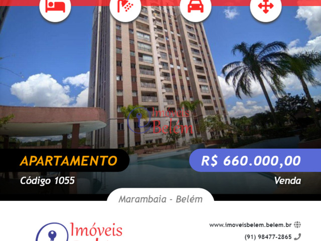 #1055 - Apartamento para Venda em Belém - PA - 1