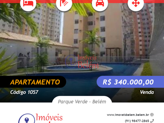 #1057 - Apartamento para Venda em Belém - PA - 1