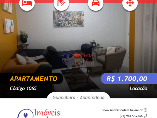 #1065 - Apartamento para Locação em Ananindeua - PA - 1