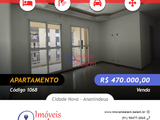 #1068 - Apartamento para Venda em Ananindeua - PA - 1