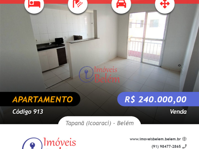 #1039 - Apartamento para Venda em Belém - PA - 1