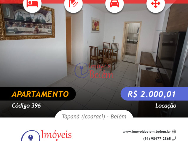 #1044 - Apartamento para Locação em Belém - PA - 1