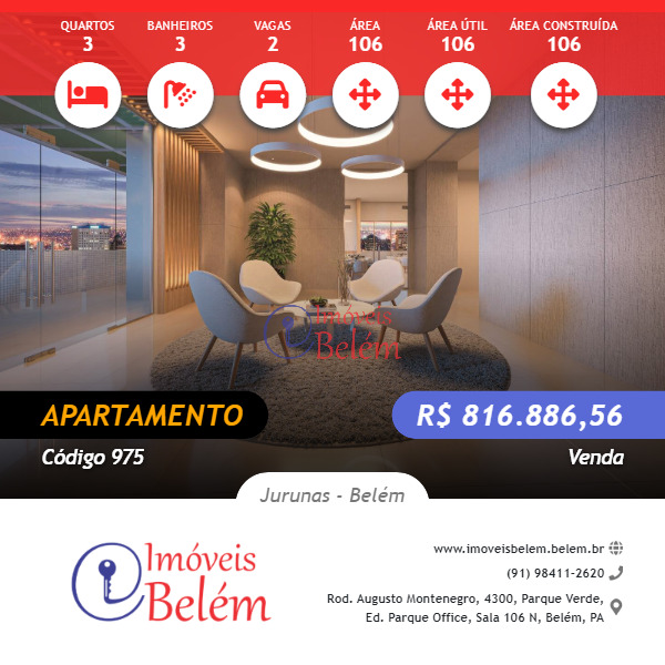 Imóveis Belém vende Torre Lumiar 3/4