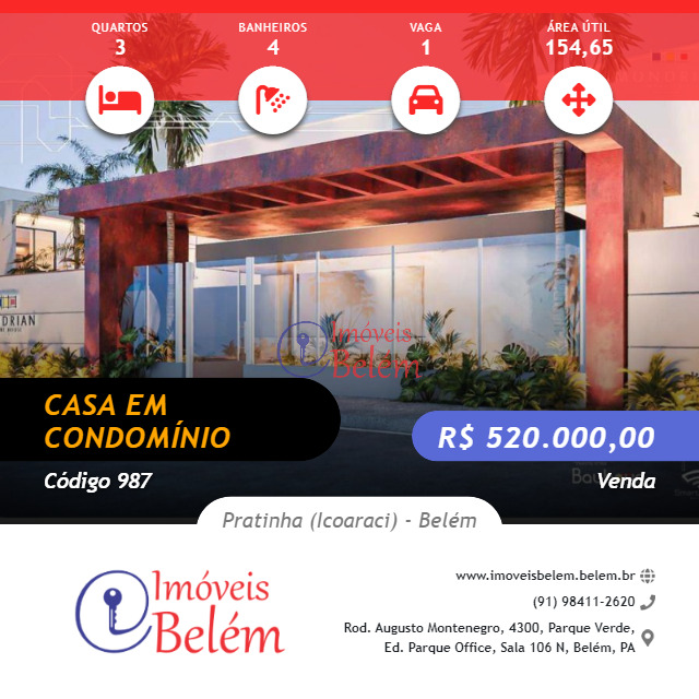 Casa com automação em condomínio MONDRIAN SMART HOUSE