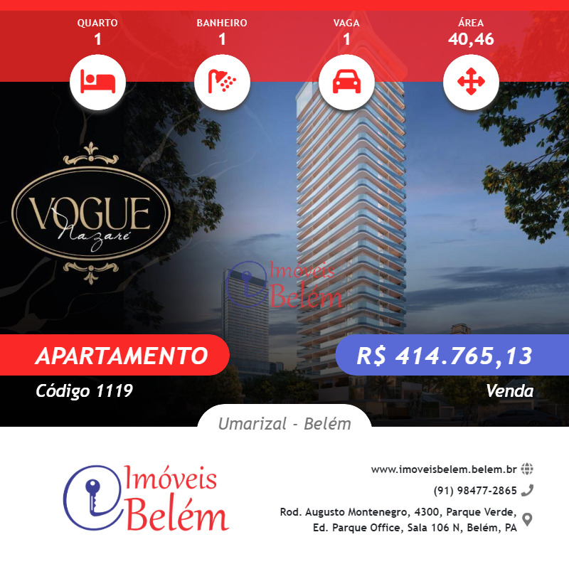 Imóveis Belém vende Vogue Nazaré