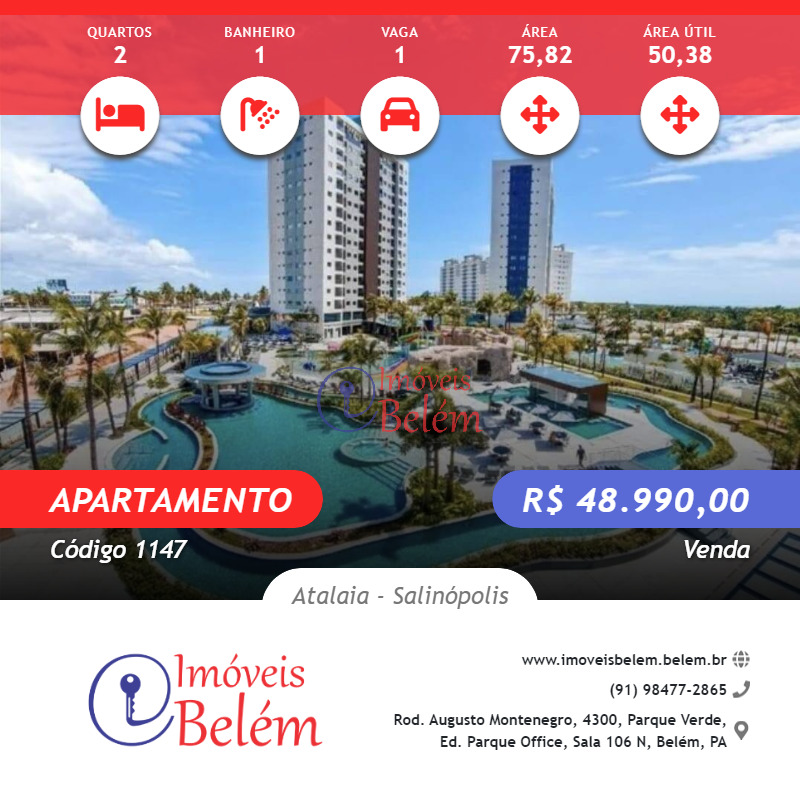 Imóveis Belém vende cota em AQUALAND