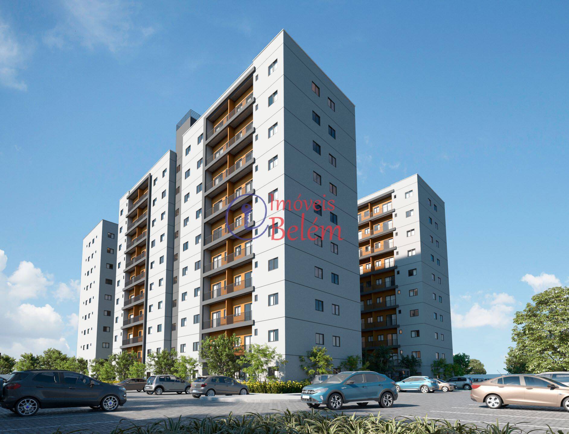 Parque das Águas Apt 3/4 c/ suíte e varanda em Belém